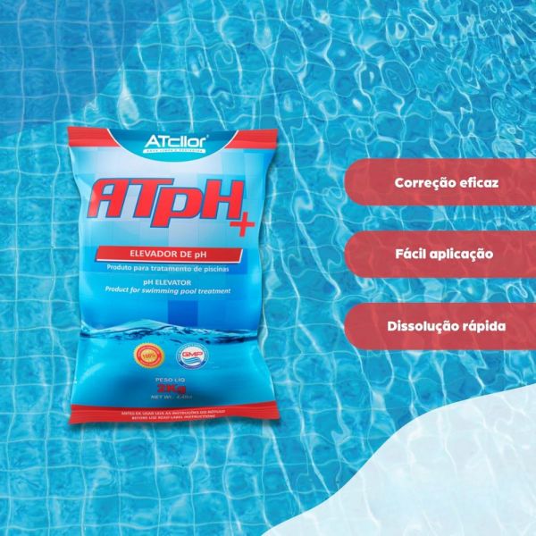 2Kg Elevador de PH Barrilha ATPH Atcllor