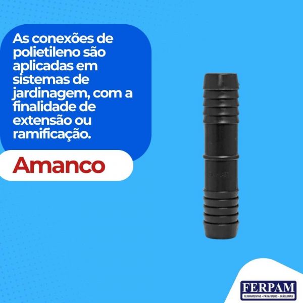 Emenda de Polietileno 3/8” Amanco