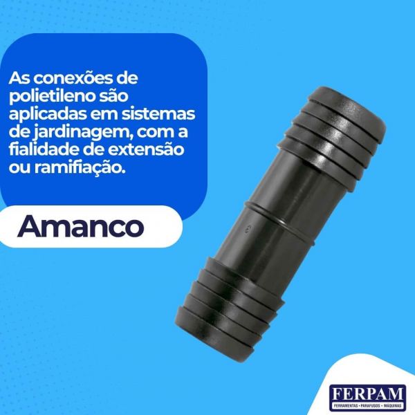 Emenda de Polietileno 1.1/2” Amanco