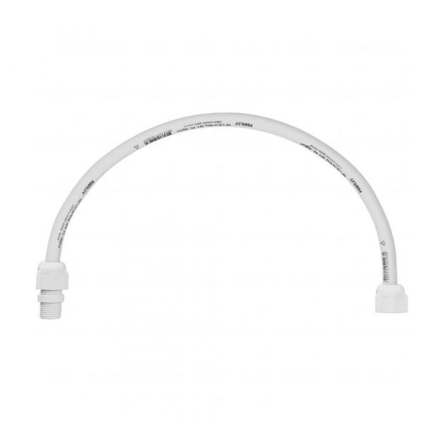 Engate Flexível 30cm 1/2 Pol. PVC Fortlev