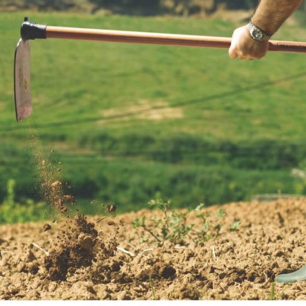 Enxadão Largo 2.0 em Aço com Cabo de Madeira Tramontina 