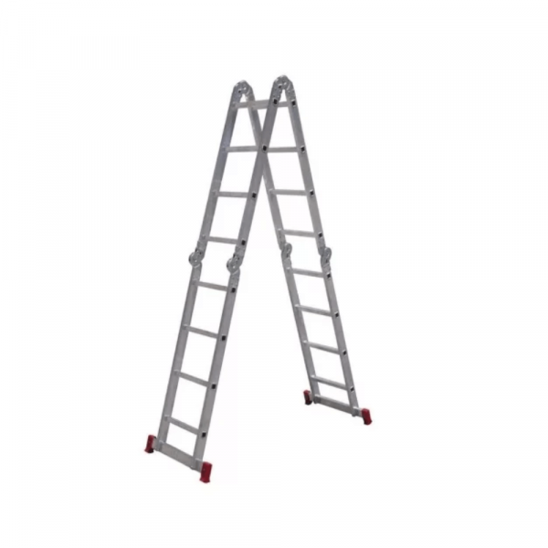Escada Articulada Alumínio 13x1 4x4 16 Degraus Botafogo