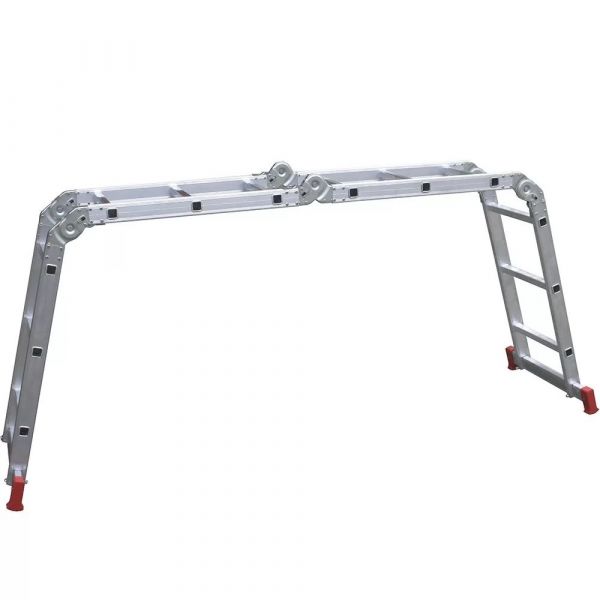 Escada Articulada Alumí­nio 4X3 com 12 Degraus Botafogo 
