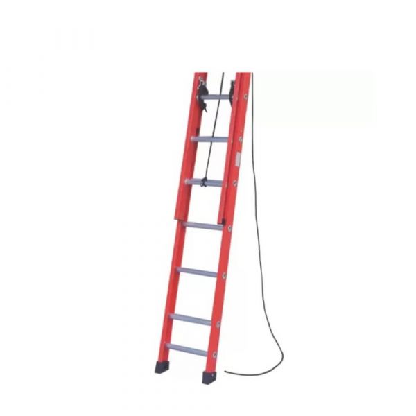 Escada Extensível Fibra de Vidro 27 Degraus FE827 Alulev 