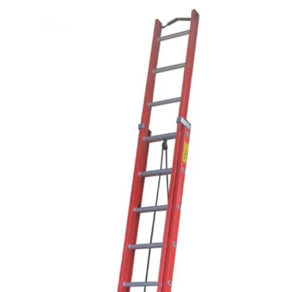 Escada Extensível Fibra de Vidro19 Degraus FE819/FE619 Alulev 
