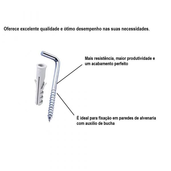 Escapula Com Bucha 06mm Bemfixa