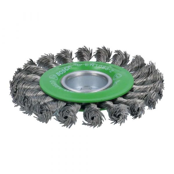 Escova Aço Circular X-LOCK Bosch 115mm Arame Inox Trançado 0,5mm
