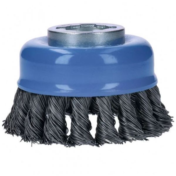 Escova Aço Copo X-LOCK Bosch 75mm Arame Trançado 0,5mm