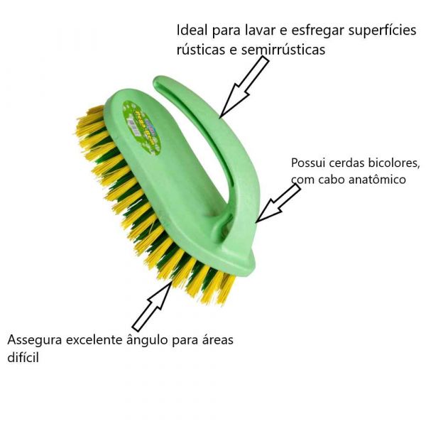 Escova para Lavar Roupa Pega Bem Odim
