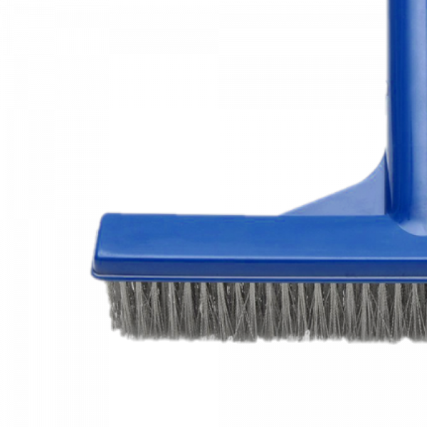 Escova Reta Inox Para Piscina Brustec