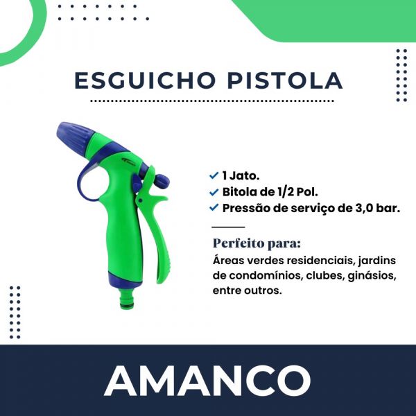 Esguicho Pistola 1 Jato Amanco