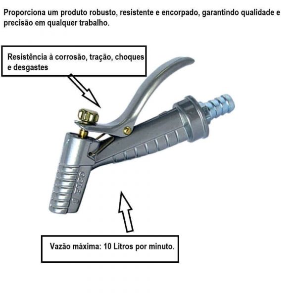 Esguicho Tipo Revolver Fico 1/2