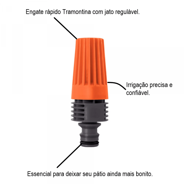 Esguicho para Engate Rápido Tramontina 