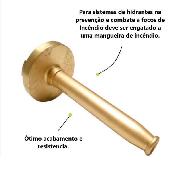 Esguincho Mangueira De Incêndio 1.1/2” 16MM Dulong