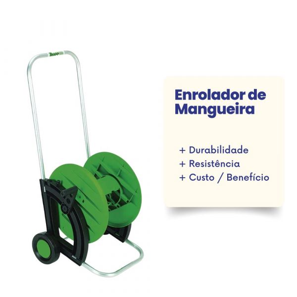 Enrolador de Mangueira Móvel EM-65 Trapp