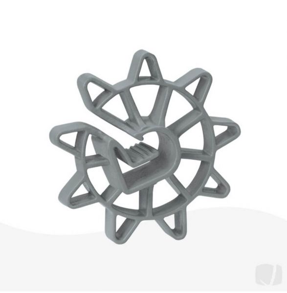 100 unidades Espaçador Circular Universal S35 Jeruel