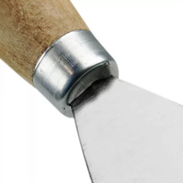 Espátula de Aço Com Cabo Madeira 60mm Momfort