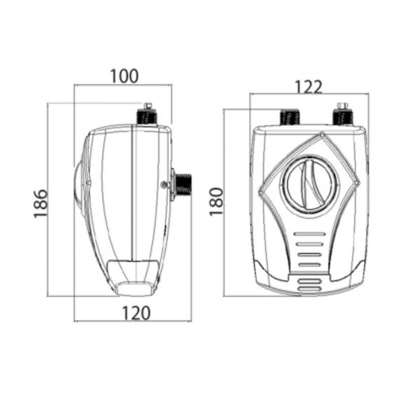 Aquecedor Elétrico Versátil 220V 5500W Lorenzetti