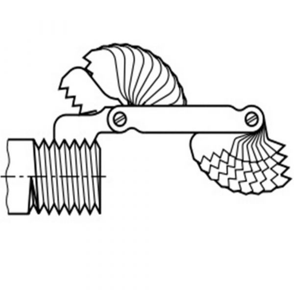 Calibre de Rosca 52 Lâminas EDA