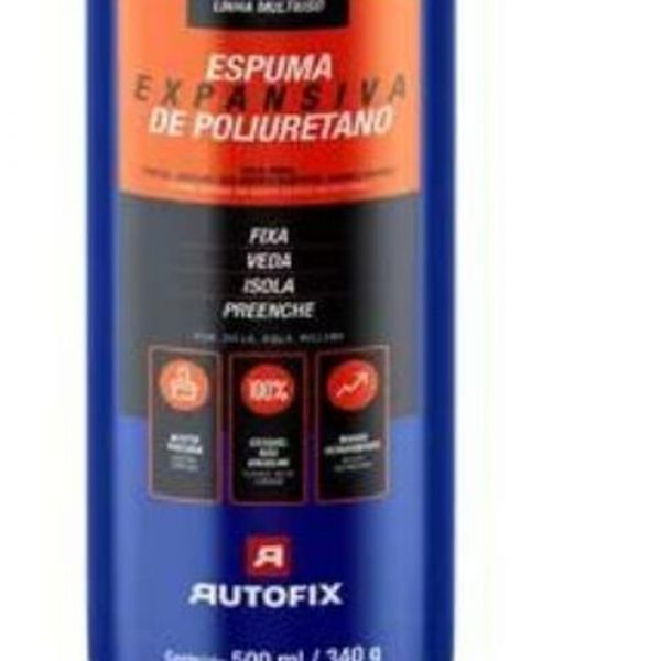 Espuma Expansiva De Poliuretano 340gr 500ml Autofix