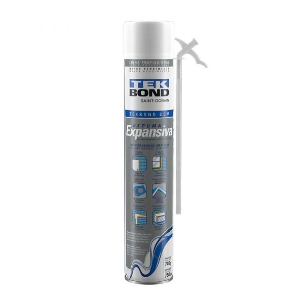 Espuma Expansiva Professional 750ML TekBond 21101006200