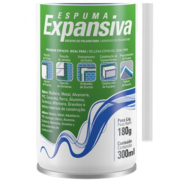 Espuma Expansiva PU 300ml TekBond 