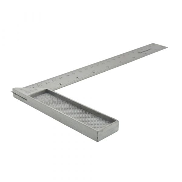 Esquadro de Aço Inox 10'' Carbografite