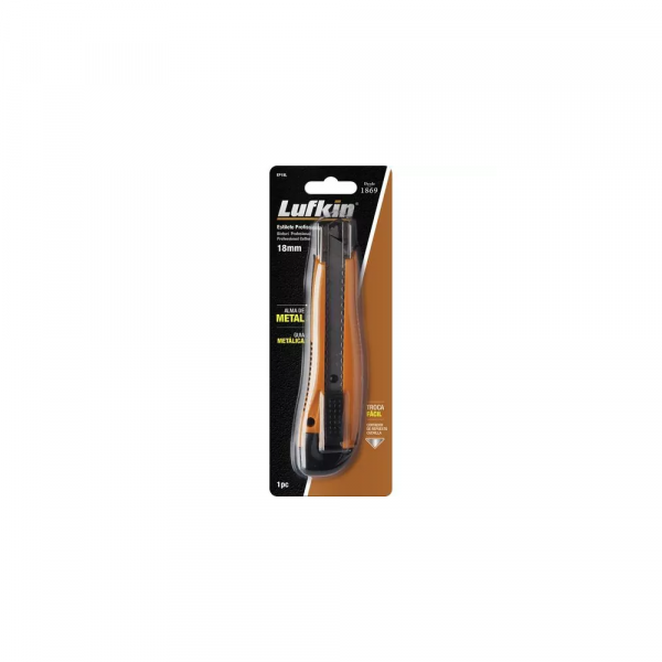 Estilete Profissional Largo Lufkin 18mm EP18L Apex