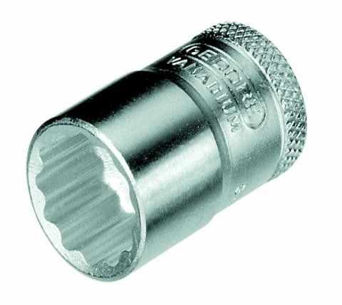 Soquete Estriado 6mm com Encaixe 3/8- Gedore D30-6