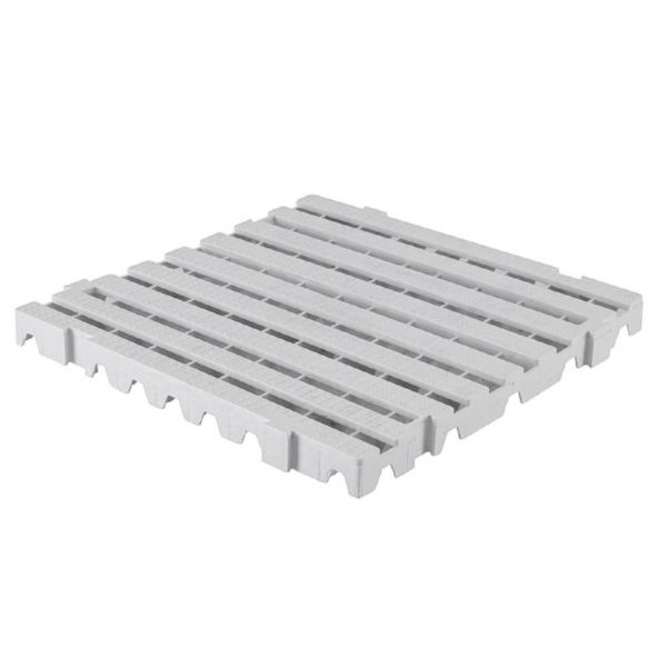 Estrado Plástico Branco 50x50x4,5cm GP FIX