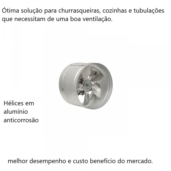 Exaustor de Churrasqueira 20cm EX200 Goar