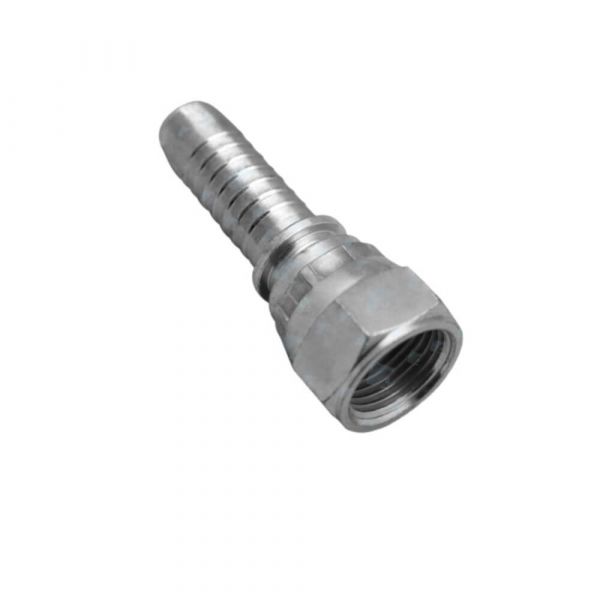 Fêmea Giratória Reta Com Vedação Jic 37º 5/8“ X 1/4 Metalquip