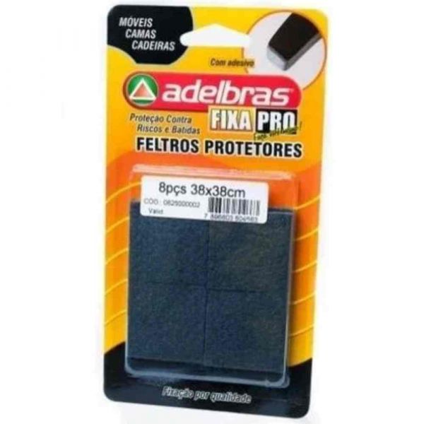 Feltro Grande Quadrados 3,8X3,8cm Adelbras