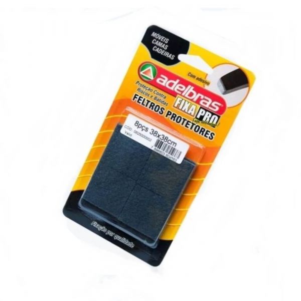 Feltro Grande Quadrados 3,8X3,8cm Adelbras