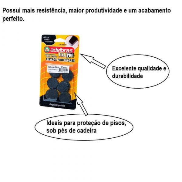 Fita Adesiva Dupla Face Espuma 19mm x 2m Fixa Pro Adelbras