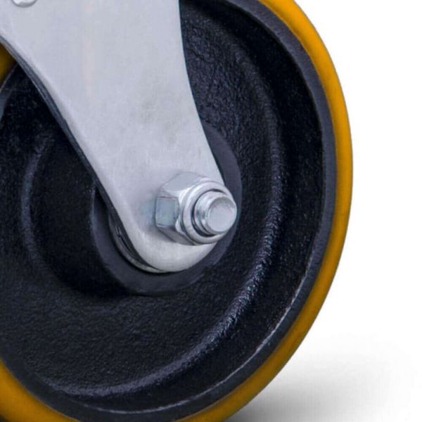 Roda Industrial 4” de Poliuretano 320kg 414 PF 1/2 Colson