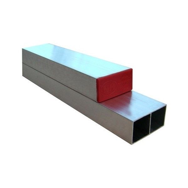 2 Metros de Régua Alumínio Grossa Reforçada Vermelha