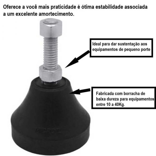 Amortecedor Micro I 5/16” Vibra Stop 
