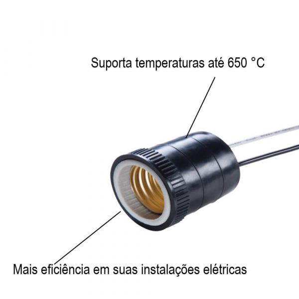 Bocal Com Rabicho 50V 4A E27 Tramontina 57499095