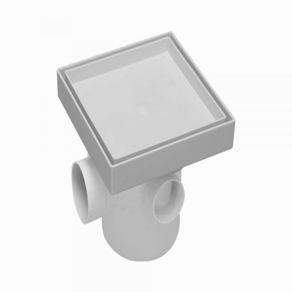 Caixa Sifonada 10X12cm Com Ralo Oculto Astra