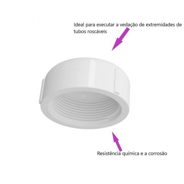 Cap Roscável 2.1/2