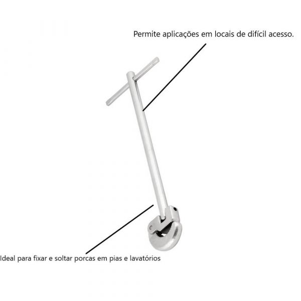 Chave Grifo Para Lavatório 11