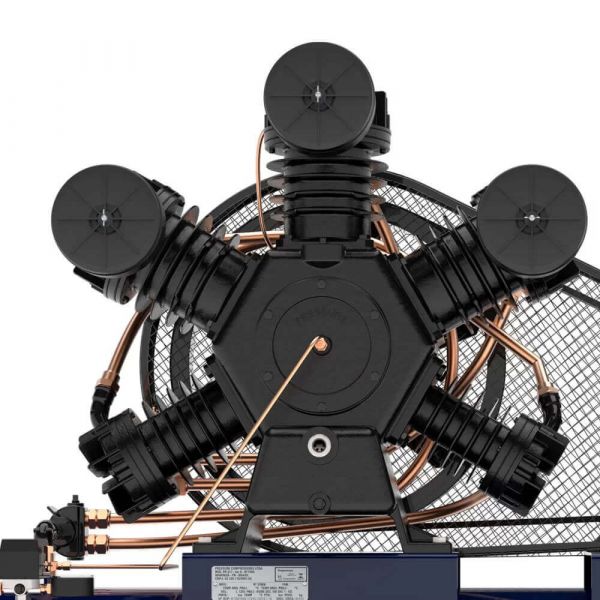 Compressor De Ar 60 Pés 175 PSI 425 Litros Trifásico 220/380V Pressure