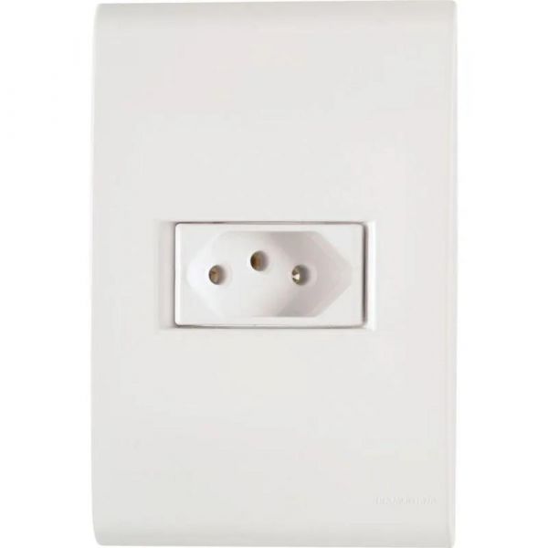 Conjunto Tomada Liz 2P+T 10A Tramontina