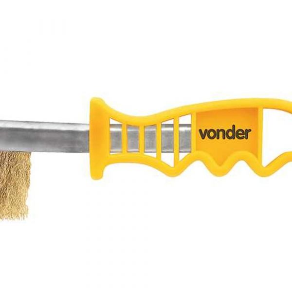 Escova Manual com Cerdas de Latão Vonder