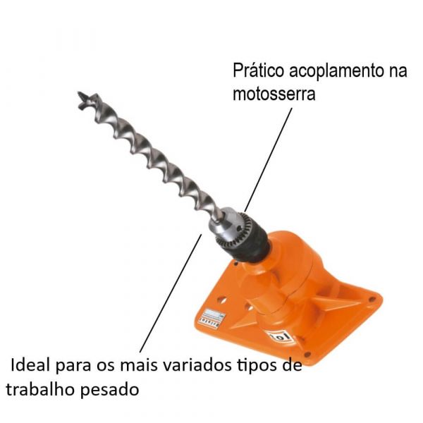 Furadeira Profissional Para Motosserras Bristol 112004-18