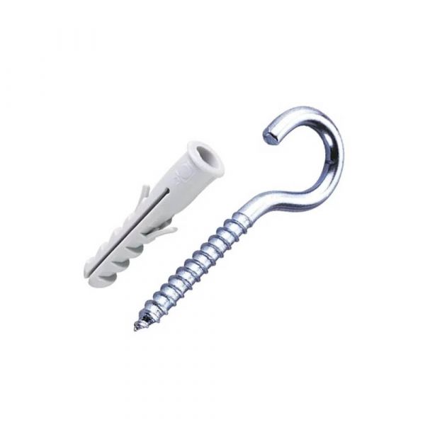 Gancho Com Bucha 10mm Bemfixa