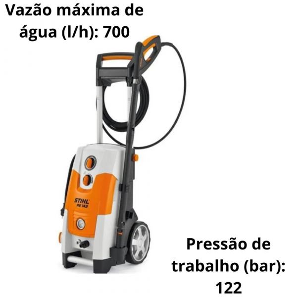 Lavadora RE 143 Com Carrinho STIHL