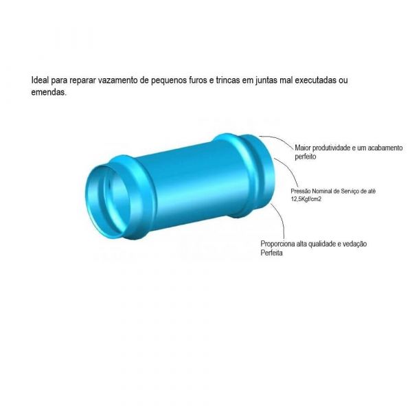 Luva De Correr Para Irrigação PN80 DN150 Catarinense