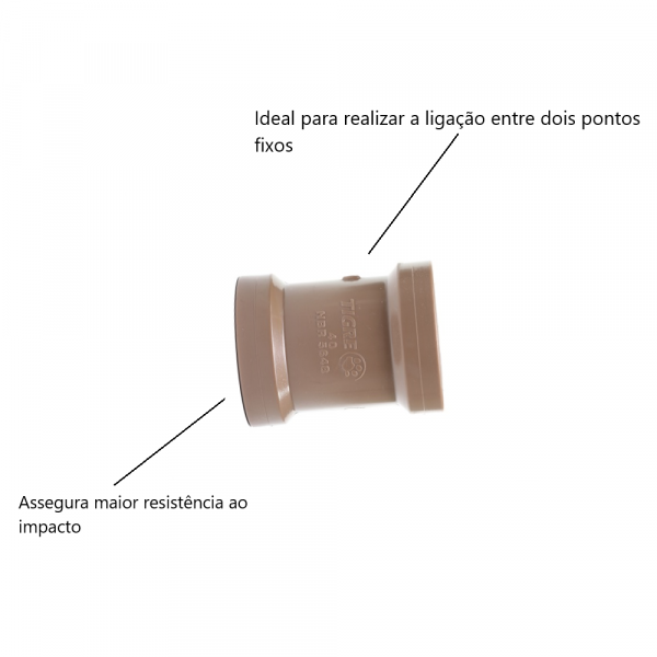 Luva de Correr para Tubo Soldável 40mm Tigre